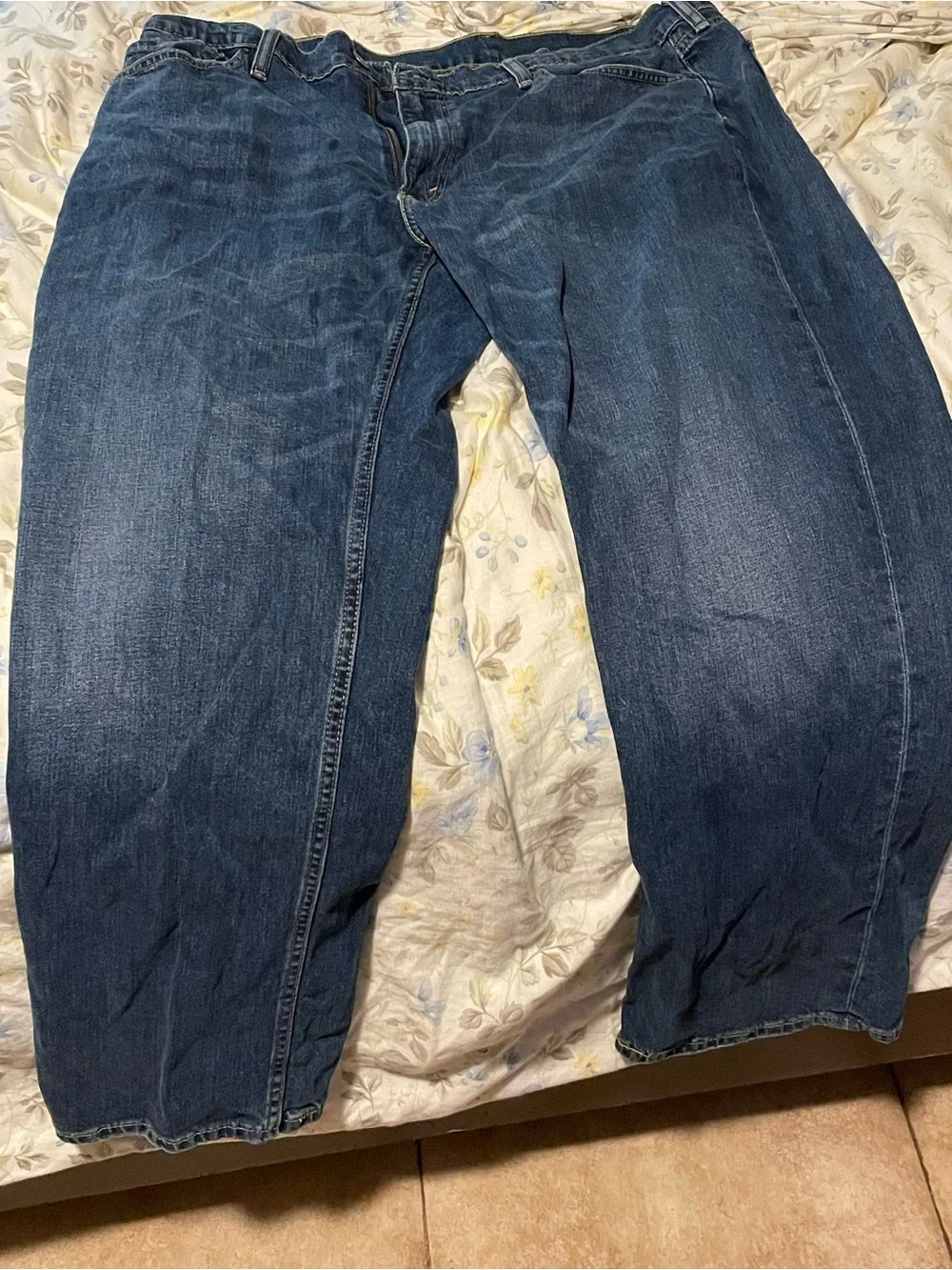 Men's Levi’s 514 Dark Blue Denim Jeans